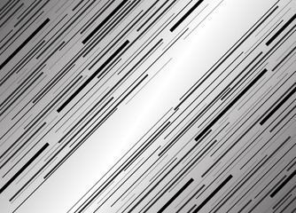 Comic and manga books speed lines background. explosion background. Black and white vector illustration