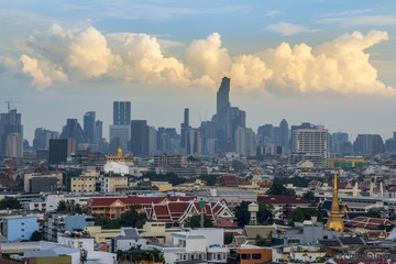 Naklejka premium Bangkok Cityscape