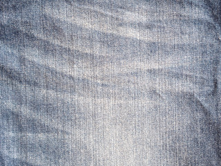 Blue denim jeans texture.