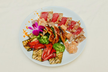 Snack Tuna Pepper Eel fish appetizer