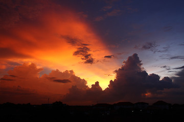 This is a natural light from the sun.