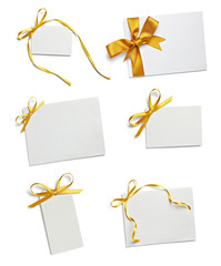 ribbon bow card note chirstmas celebration greeting