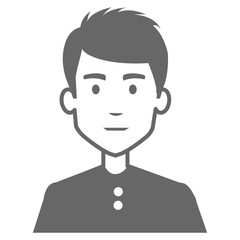 young man avatar character vector illustration design