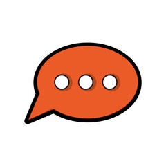 speech bubbles design concept 