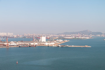 Fototapeta premium Port China Yantai