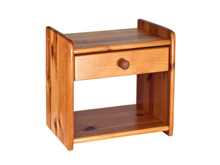 Wooden nightstand