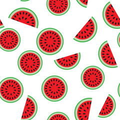 Water melon seamless pattern.