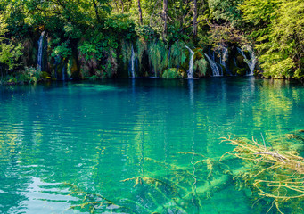 Obraz premium Plitvice Lakes National Park