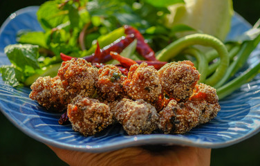 Close up Thai food 