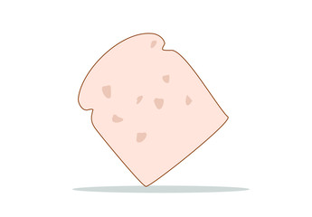 Bread illustration vector