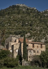 Fototapeta na wymiar Navacelles, Saint-Maurice-de-Navacelles, Hérault, France