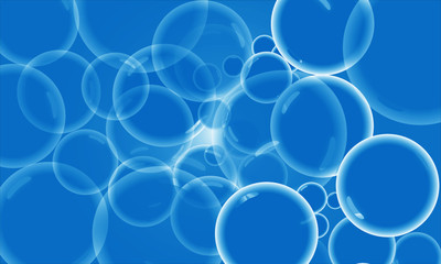 Bubbles Background Concept 