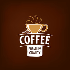 vector logo for coffee