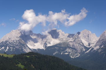 Fototapeta na wymiar Das Kaisergebirge, Österreich, Tirol