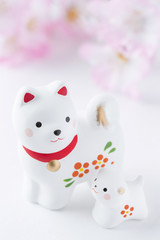 戌年の年賀素材