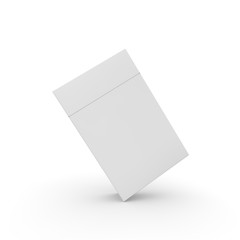 Empty pack for traditional cigarettes. Rod designer