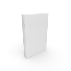 Empty pack for slim cigarettes. Rod designer