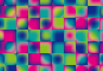 背景　タイル　グラデーションメッシュ