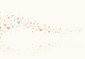 ハート　イメージ　風