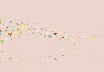 ハート　イメージ　風