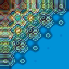 Abstract image, colorful graphics, tapestry