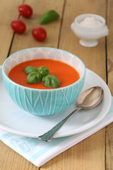 Tomaten-Paprika Cremesuppe