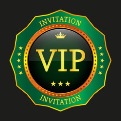 vip label vector