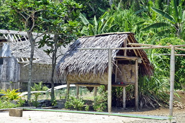 Wooden House on Wala Island, Vanuatu