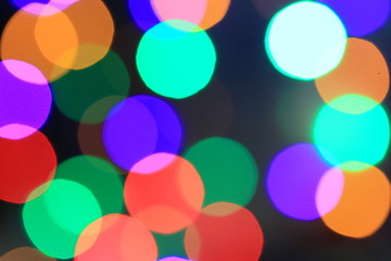 Fire sparkles bokeh background, Christmas gift