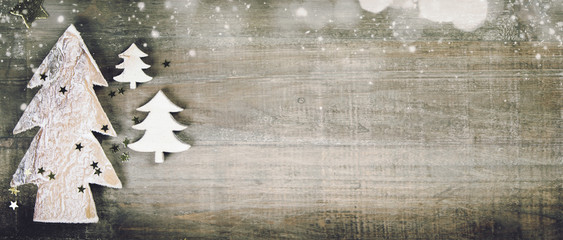Christmas theme background in vintage style