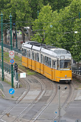 Naklejka na ściany i meble Budapest Tram