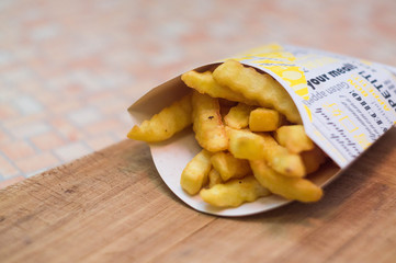 A tasty fried potato