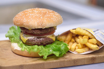 A delicios burger