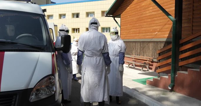 Evacuation and disinfection