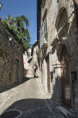 Fototapeta na wymiar Civitella del Tronto (Teramo, Abruzzi, Italy)