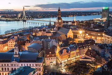 Foto op Plexiglas Romantische stijl Riga