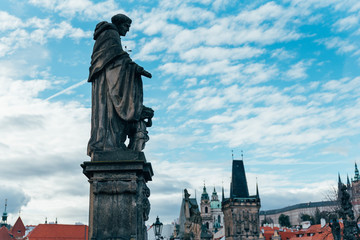 Fototapeta premium Statuen in Prag