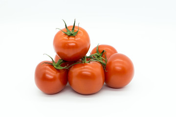 Tomaten auf einen Haufen