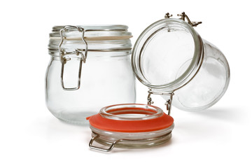 Glass jar