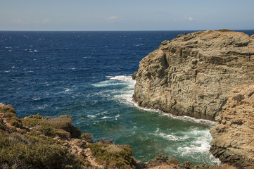 Beautiful sea view, Agia Pelagia, Crete, Greece