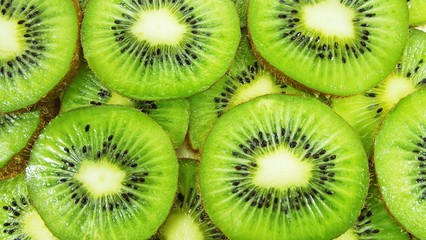 Useful fresh fruit.Kiwi.