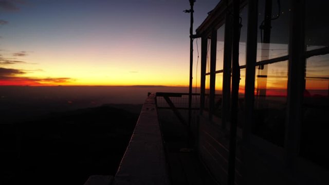 Sony_Alpha_A6300_Timelapse_Oak_Flat_Fire_Lookout_Sunset_From_railing_on_top_of_tower.mov