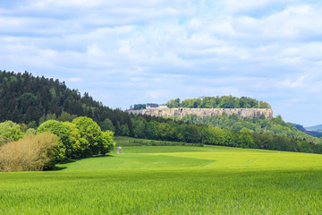 Festung Königstein, Panoramablick