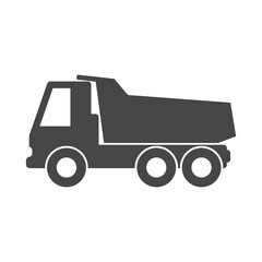 Truck Black icon, Truck silhouette