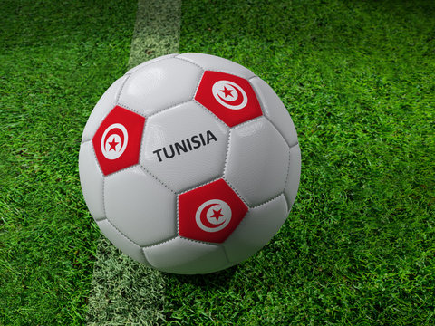Tunisia soccer ball