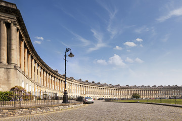 Bath Royal Crescent Somerset England