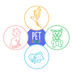 concept of a pet shop i