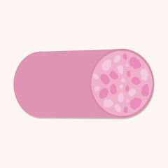 Ham vector illustration