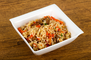 Asian rice - Plov
