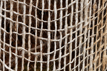 Detail photo of an old mesh